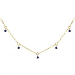 Collier plaqué or ET 5 OZ...