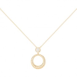 Collier plaqué or ET 7 OZ...