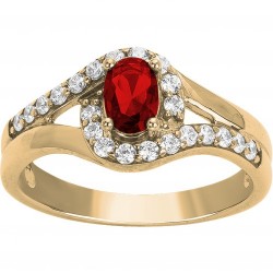 Bague plaqué or ET 23 OXYDE...