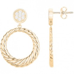 Boucles d'oreilles plaqué...