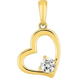Pendentif or 9 carats jaune...