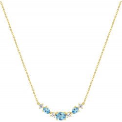 Collier or 9 carats jaune 3...