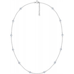 Collier argent Oxydes de...