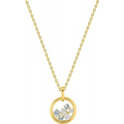 Collier plaqué or Oxydes de...