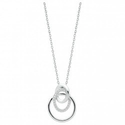 Collier argent TROIS...