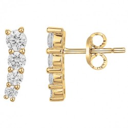 Boucles d'oreilles plaqué...