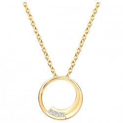 Collier plaqué or 3 OZ 42+3CM