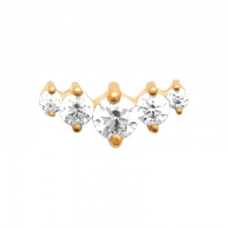 Boucles d'oreilles plaqué...