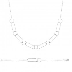 Bracelet argent 925 RHODIE