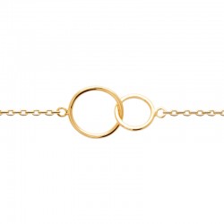 Bracelet plaqué or 