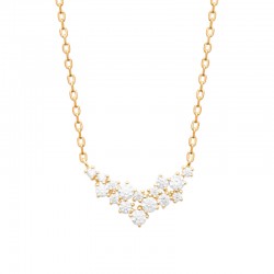 Collier plaqué or OZ