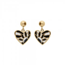 Boucles d'oreilles acier...