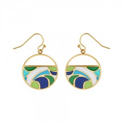 Boucles d'oreilles acier...