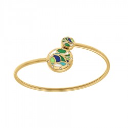 Bracelet acier DORÉ JAUNE...