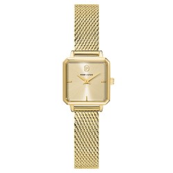 Montre LEONOR doré milanais