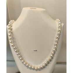 Collier or 750 jaune Perles...