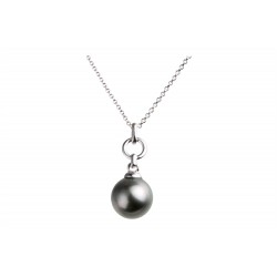 Collier argent 1 Perle de...