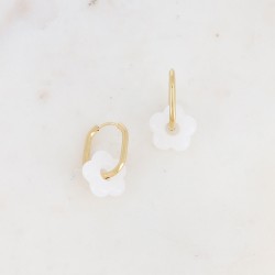 Boucles d'oreilles acier...