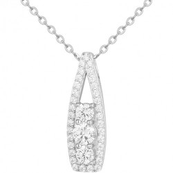 Collier argent ET 36 OZ 42+3CM