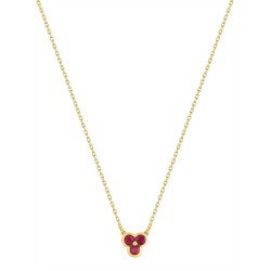 Collier or 9 carats jaune 3...