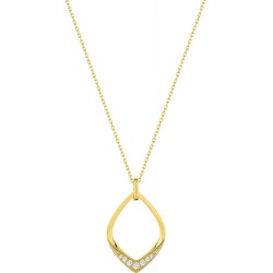 Collier or 9 carats jaune...
