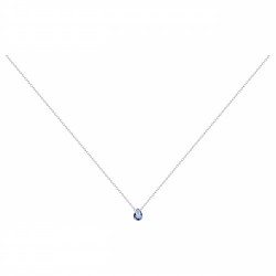 Collier argent SPINELLE...