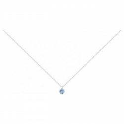 Collier argent 1 SPINELLE...
