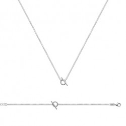 Collier argent 925 RHODIE...